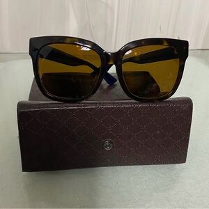 Gucci Brown and Black Sunglasses